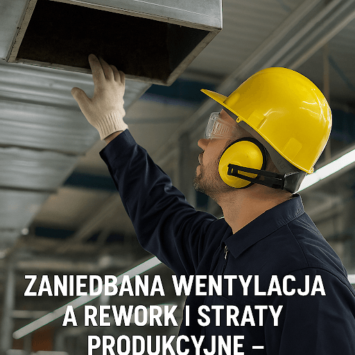 Zaniedbana wentylacja a rework i straty produkcyjne